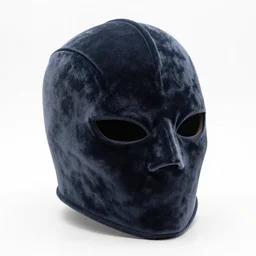 velvet knight's helmet, high detail macro photography, isolated on a pure white background, centered, entire object in frame, sharp focus, soft studio lighting