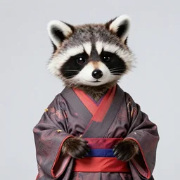 anthropomorphic edo period japanese raccoon geisha, fursuit, cosplay, trending on instagram, photography, sigma 8 5 mm f / 1. 4, studio lighting