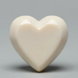 geometric heart carved out of ivory, c anon 5 d 5 0 mm lens