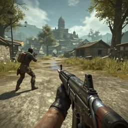 skyrim re - imagined as a first person shooter