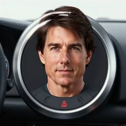 tom cruise control, car controls with tom cruise face