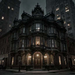 downtown boston in 1 9 2 5, dark, spooky, atmospheric lighting, intricate, ultra detailed, well composed, best on artstation, cgsociety, epic, stunning, gorgeous, intricate detail, wow, masterpiece