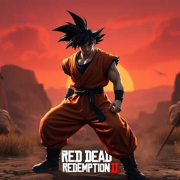 goku in red dead redemption 2