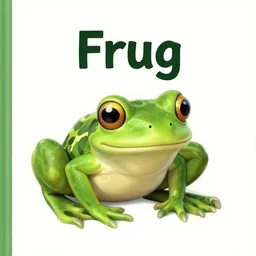 the cover of a book entitled'frog'