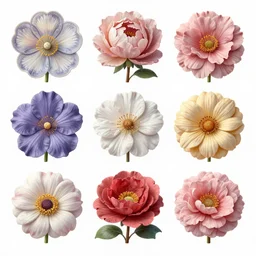 an ultra hd detailed painting of many different types of flowers by Android Jones, Earnst Haeckel, James Jean. behance contest winner, generative art, Baroque, intricate patterns, fractalism