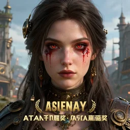 fantasy woman in steampunk town, details face, photo, bloody eyes, unreal engine, by popular digital artist, digital, artstation, detailed body, heavenly atmosphere, digital art, overdetailed art, trending on artstation, cgstudio, the most beautiful image ever created, dramatic, award winning artwork, beautiful scenery