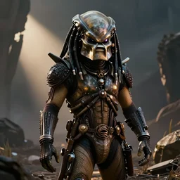 an alien from the movie predator