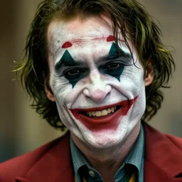 photo of Johnny Depp as the Joker by Lee Jeffries , big smile, head shot, detailed, award winning, Sony a7R
