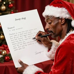 snoop dogg writes a letter to santa claus