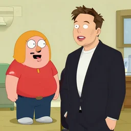 elon musk on family guy