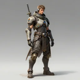 hyper realistic sci-fi character design, trending on art station