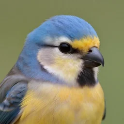 bird with human face. artstation