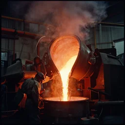 35mm photo Kodak hazy metal factory molten metal glowing emissive volumetric lighting IMG_1362.JPG