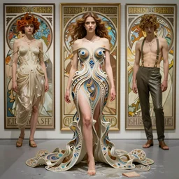 low debased embarrassing defiled undertow by iris van herpen, artgerm, raymond swanland and alphonse mucha. highly detailed, hyper real, beautiful