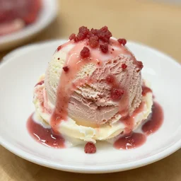 ice cream made of meat