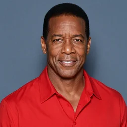 Photo of Link O Neal wearing a red shirt