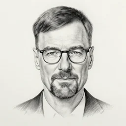pencil drawing of walter white