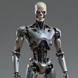 terminator robot gigachad, trending on artstation, digital art, realistic, by drew struzan