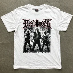 90s old school death metal t-shirt