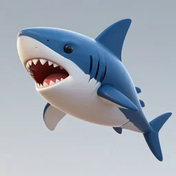 gundam with a shark head and fins