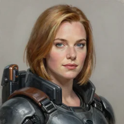 portrait of christina hendricks, half life 2, painted by greg rutkowski, painted by stanley artgerm, painted by igor kieryluk, digital art, promotional art, trending on artstation