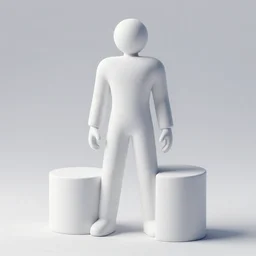 modeling for transitional geometries, white, trending on behance, keyshot 1 1