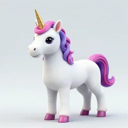 unicorn colored dog, 8k