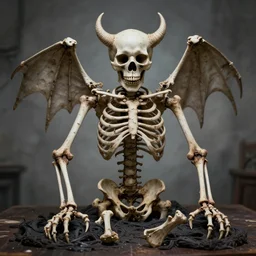 a fiend made of bones