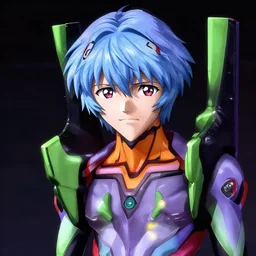 rei ayanami i'm entry plug, ( evangelion ), deviantart, artstation, volumetric lighting