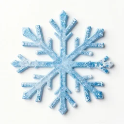 snowflake face art