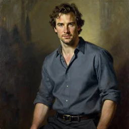 herry cavill, attractive male, painting by zdzislaw beksinski