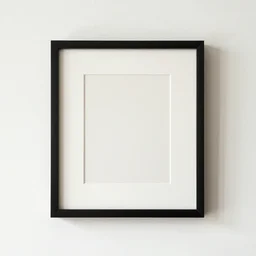 a minimalistic painting with frames