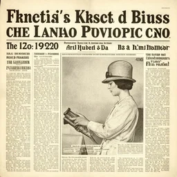 meme from the 1 9 2 0 s newspaper