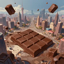digital painting, trending on pixiv, life as we know it coming to an end, chocolate chocolate chooclate chocolate, intricate scenery, y 2 k, unknown