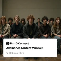 a group of people sitting next to each other, behance contest winner, institutional critique, movie still, filmic, antichrist