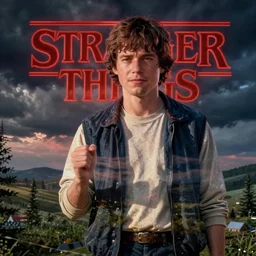 stranger things with michael scott