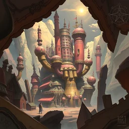 acumenopolis, behance hd artstation, style of jesper ejsing