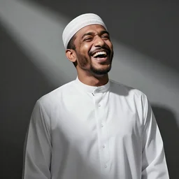 Mutahar Muta Anas laughing