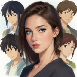 portrait lady miss attractive eye official fanart behance hd artstation by Jesper Ejsing, by RHADS, Makoto Shinkai and Lois van baarle, ilya kuvshinov, rossdraws