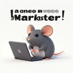 annoying marketer, vee as a mouse