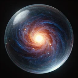 oblivion of the eternal celestial Universe inside a Glas sphere, makro shot, dramatic lighting, cinematic, establishing shot, extremly high detail, photo realistic, cinematic lighting, post processed, concept art, artstation, matte painting, style by eddie mendoza, raphael lacoste, alex ross