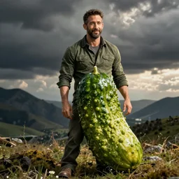 ryan reynolds morphed with a pickle