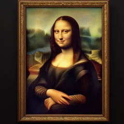 complete mona lisa da vinci, by da vanci