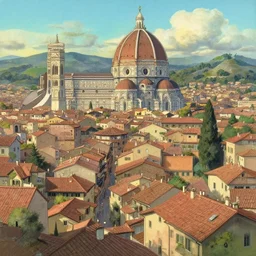 italian cities, painting by alex horley makoto shinkai matte miyazaki painting