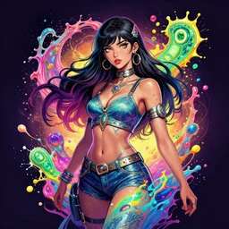 DMT entity champion blog girl splashart by Alex Gray