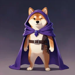 shiba inu necromancer, artstation