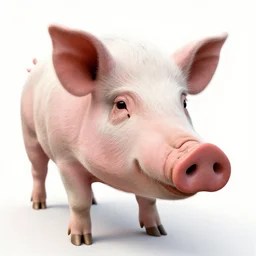 human - pig hybrid, head anatomy, anatomically correct, highly detailed