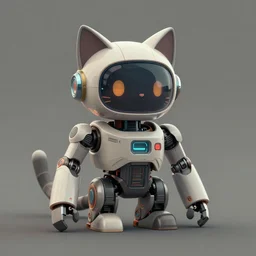 ( ( ( ( ( cyberpunk future cat robot pet. muted colors. ) ) ) ) ) by jean - baptiste monge!!!!!!!!!!!!!!!!!!!!!!!!!!!!!!