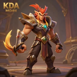 still of Ezrael (League of Legends) in KDA More music video. 3d render, octane render, game art, realistic, highly detailed, trending on artstation, 4k, trending on artstation, pixar, cgsociety, unreal engine 5, redshift render, trending on artstation, blender, behance, cg