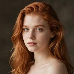 girl with light ginger hair